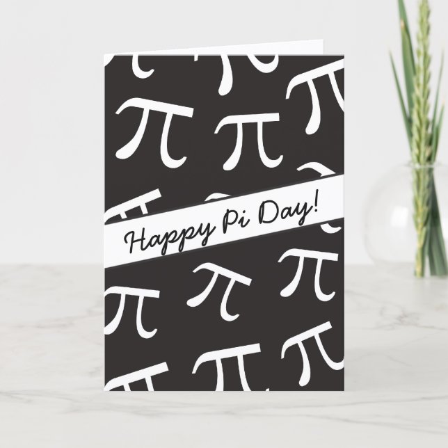 Lots of Pi - Math - Happy Pi Day Card (Front)