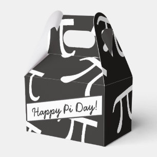 Lots of Pi - Math - Happy Pi Day Party Supplies Favor Box