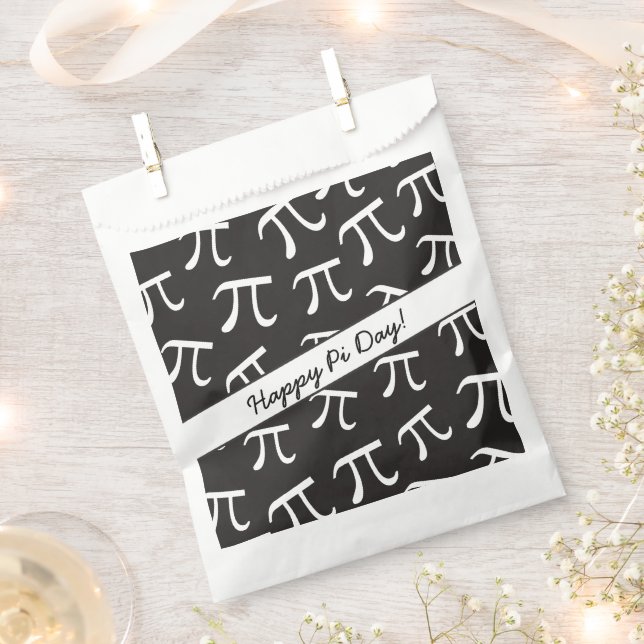 Lots of Pi - Math - Happy Pi Day Party Supplies Favour Bag (Clipped)