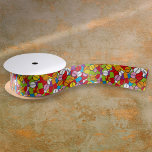 Lots of Pills Colourful Satin Ribbon<br><div class="desc">LOTS OF PILLS RIBBON. Cool, trendy and fun science-inspired ribbon designed as a gift for all scientists, science teachers, science students, and, in short, any science geek in your life (including you)! Designed by Thisisnotme©</div>