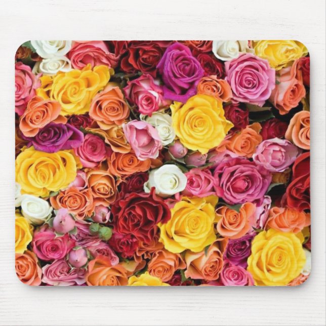 Lots of Roses Mouse Pad (Front)