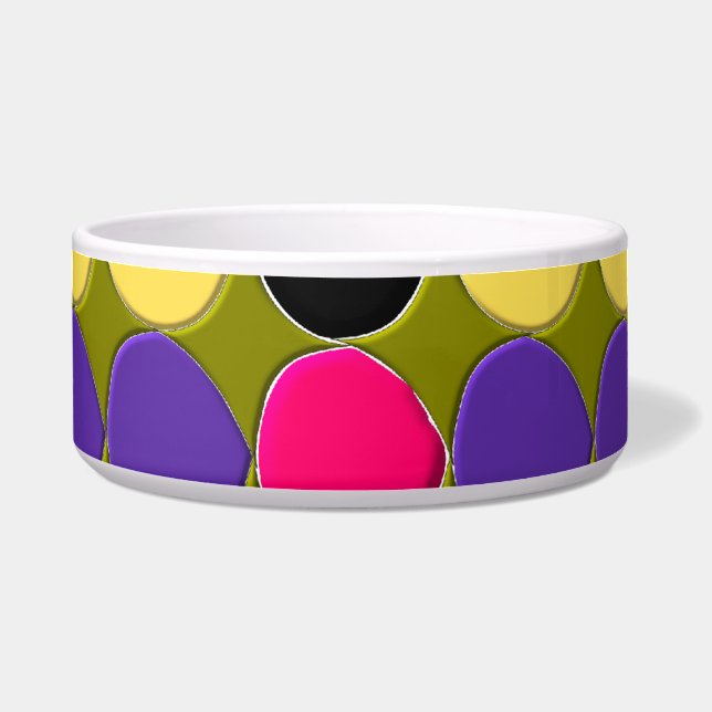 Lots of Spots Dog Bowl (Front)