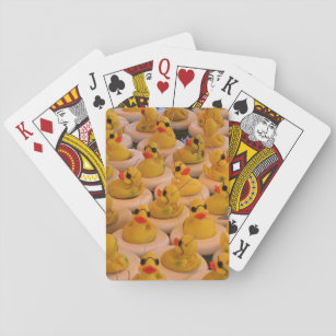 Lots Of Yellow Rubber Ducks  Playing Cards