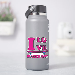 Lots Skater Skateboard 4" Kiss Cut Vinyl Sticker