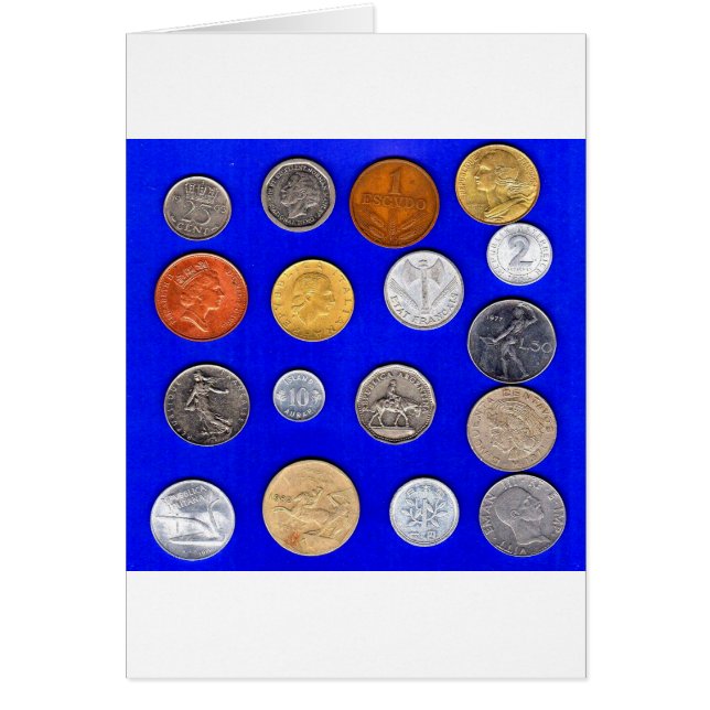 lotsa vieilles pièces étrangères (Devant)