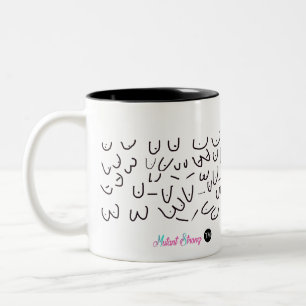 Lotta Foobs Two-Tone Coffee Mug