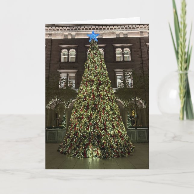 Lotte New York Palace Christmas Tree (2025) -  Card (Front)