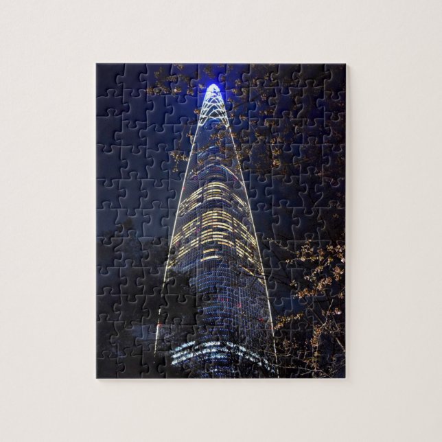 Lotte World Tower in South Korea Jigsaw Puzzle (Vertical)