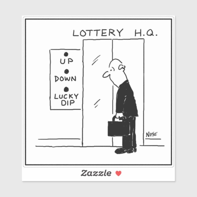 Lottery or Lotto Headquarters Lift or Elevator (Sheet)