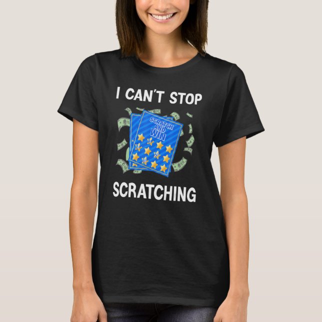 Lottery Ticket Outfit For A  Of Lottery Men Women T-Shirt (Front)