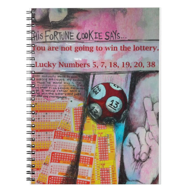 Lottery Winning Notebook (Front)