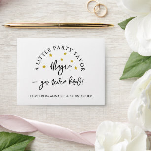 Lotto Party Favour Envelope A Little Party Favou