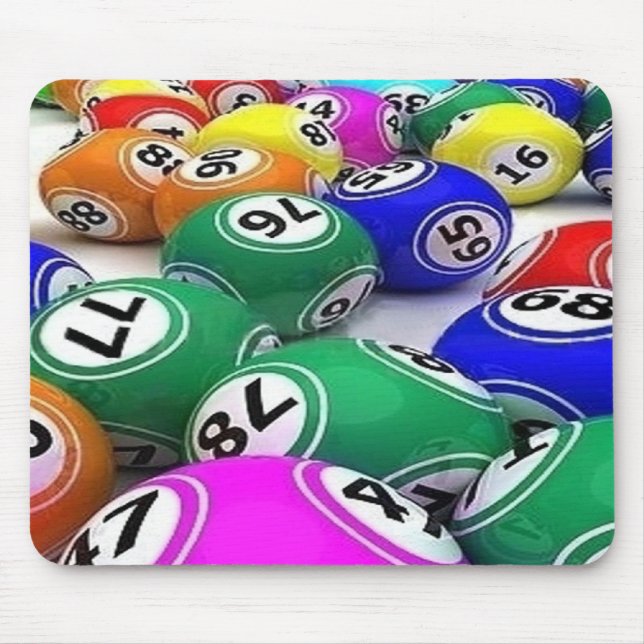 lotto wins mouse pad (Front)