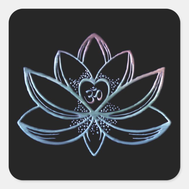 Lotus 1 square sticker (Front)