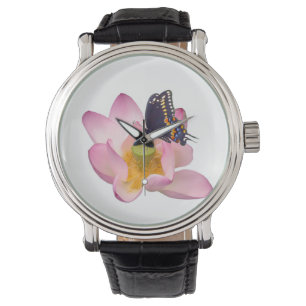 Lotus and butterfly watch