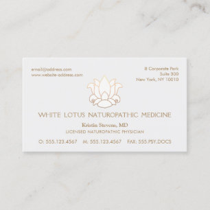 Lotus Appointment Card