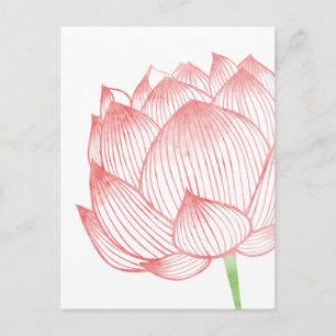 Lotus Art Postcard