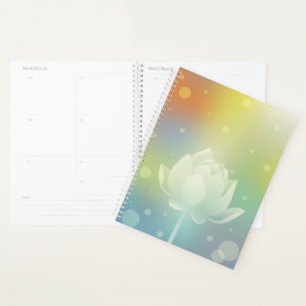 Lotus Awakening Hardcover Daily Planner