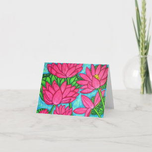 Lotus Bliss Note Card