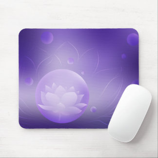 Lotus Bloom Mouse Pad