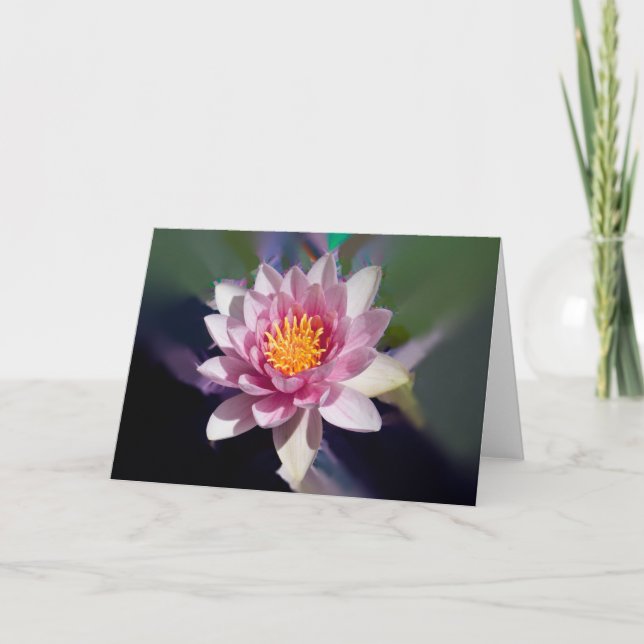 Lotus Blossom #2254 Card (Front)