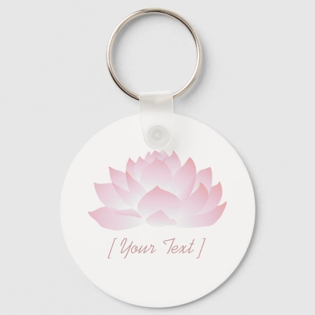 Lotus Blossom Keychain (Front)