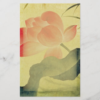 Lotus Blossom Stationery