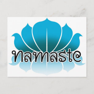 Lotus Blue Postcard