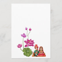 Lotus, bride and groom