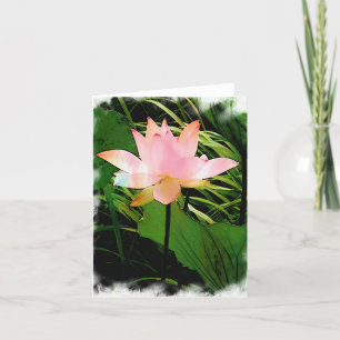 Lotus Carte pour notes