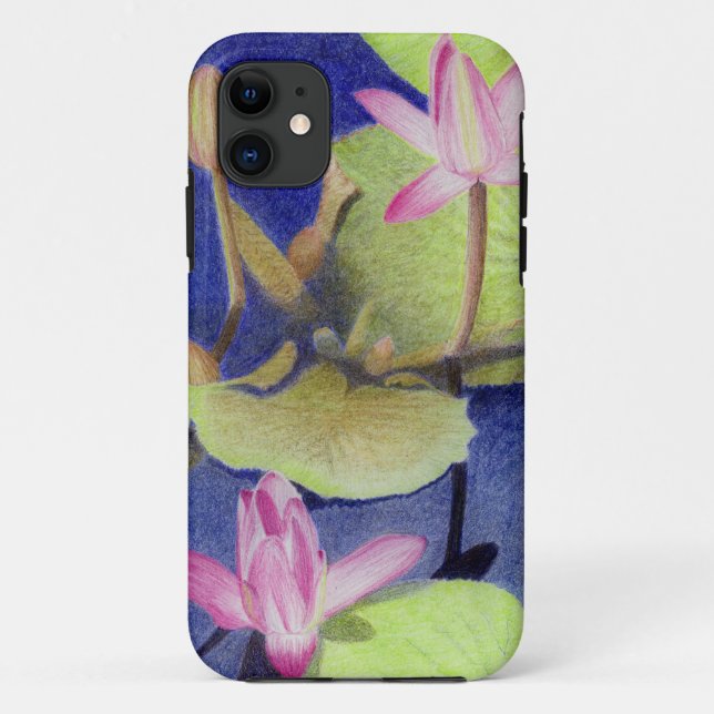 Lotus Case-Mate iPhone Case (Back)