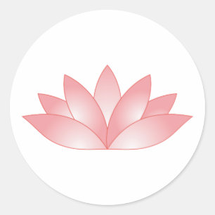 Lotus Classic Round Sticker