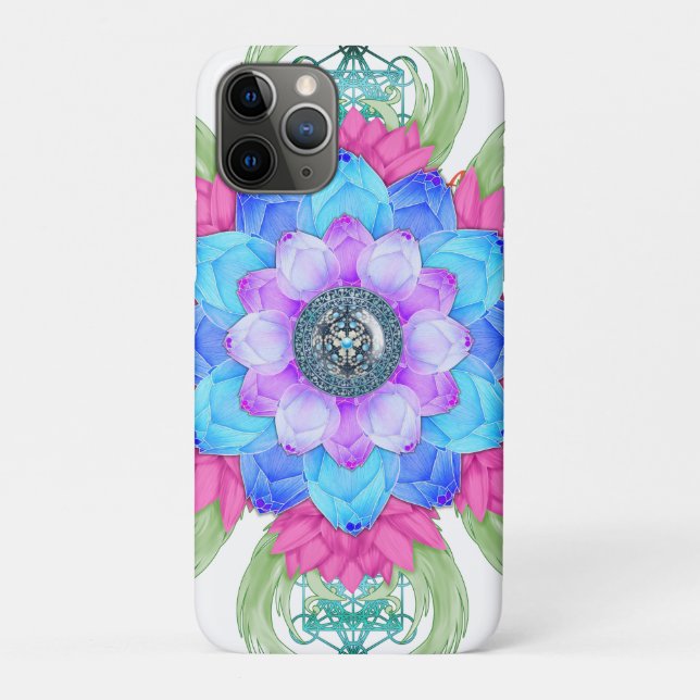 Lotus colour spectrum uncommon iPhone case (Back)