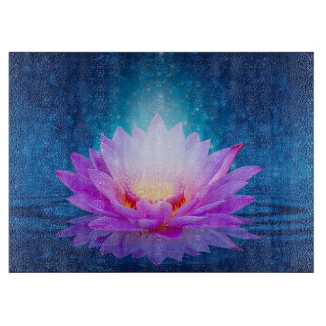 Lotus Cutting Board (Front)