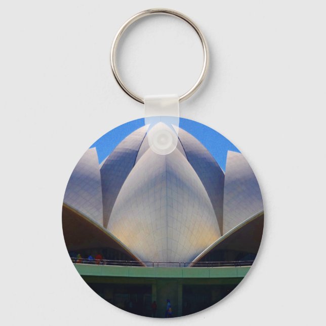 lotus delhi shells keychain (Front)