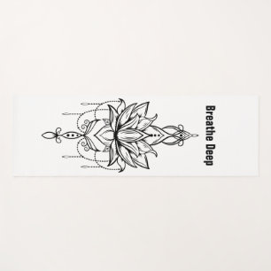 Lotus Design Yoga Mat