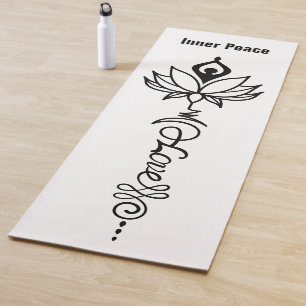 Lotus Design Yoga Mat