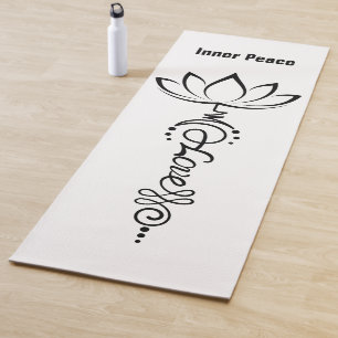 Lotus Design Yoga Mat