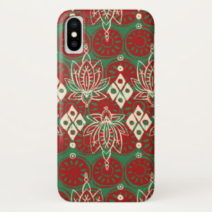lotus diamond Christmas iPhone X Case