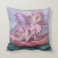 Lotus Dragon Hatchling Pillow
