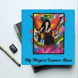 Lotus Fairy Chinese Water Dragon Binder