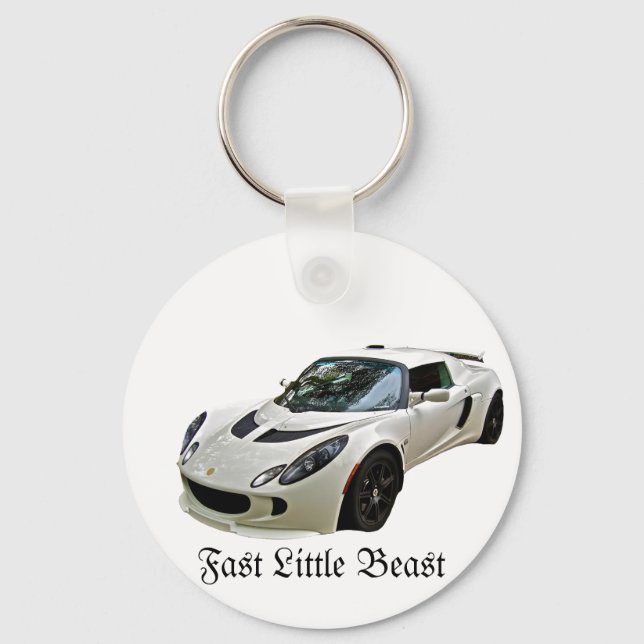 Lotus Fast Little Beast Keychain (Front)