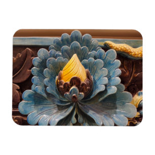 Lotus Flower 3"x4" Magnet