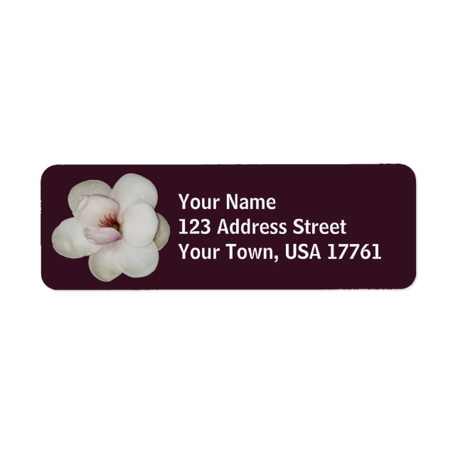 Lotus Flower Address Labels (Front)
