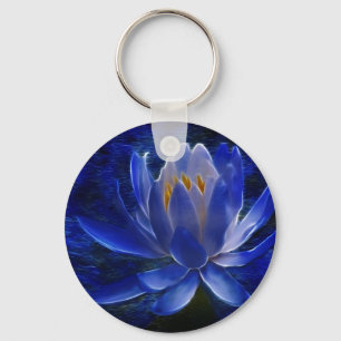 Lotus flower and its meaning keychain