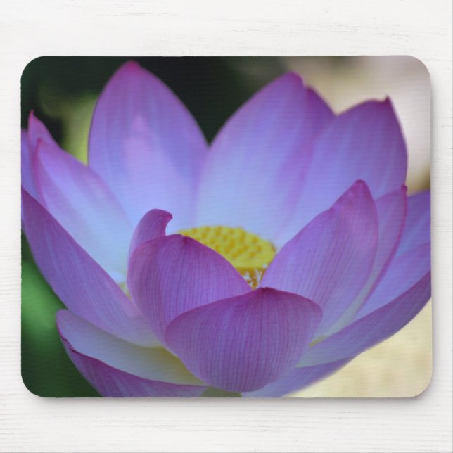Lotus flower and its meaning mouse pad (Front)