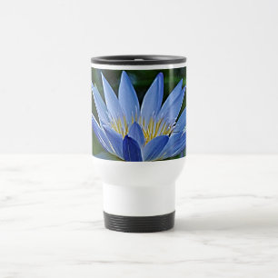 Lotus flower and meaning travel mug