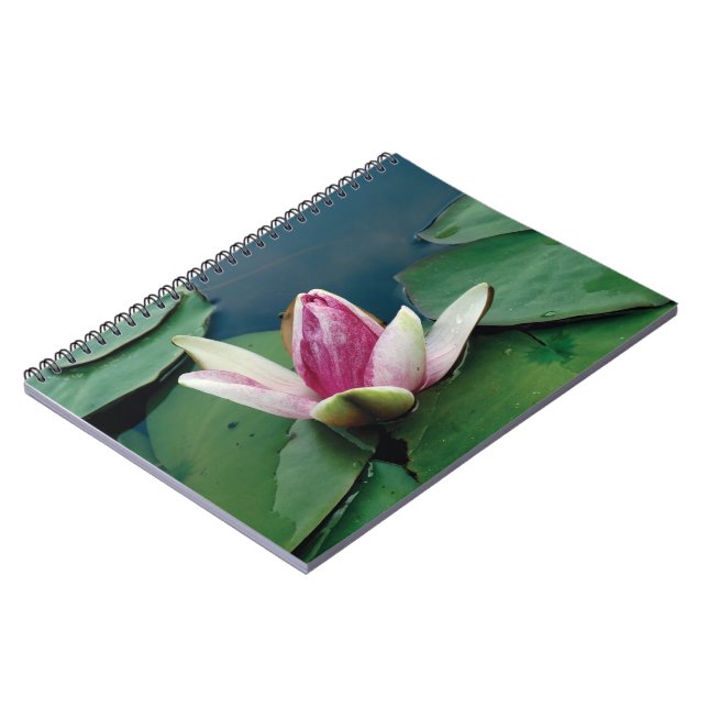 Lotus Flower Bouddha Carnet photo (80 Pages B&W) (Côté gauche)