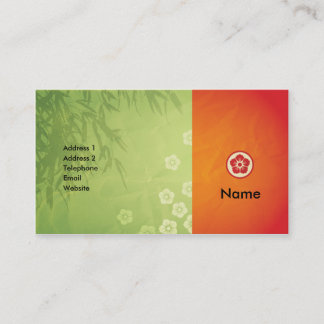 Lotus Flower Business Card