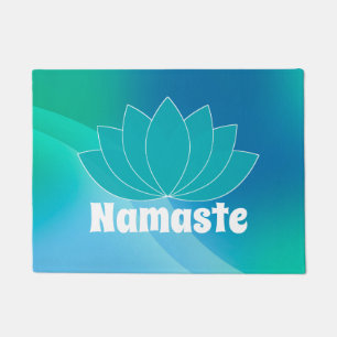 Lotus Flower Door Mat